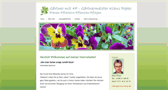 Desktop Screenshot of gaertnermit4p.de